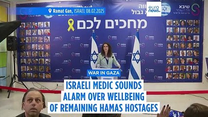 Israeli hospital director raises alarm for wellbeing of remaining hostages in Gaza