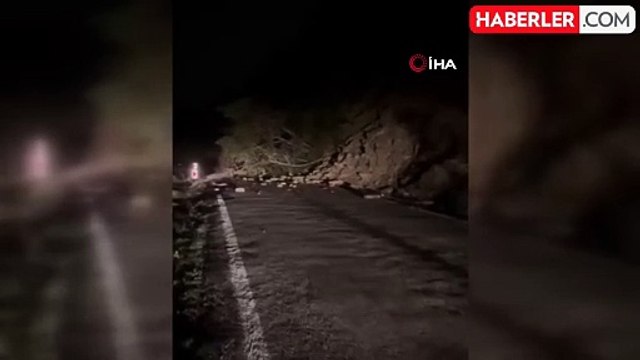 Kastamonu'da Heyelan: Cide-Doğanyurt Yolu Ulaşıma Kapandı