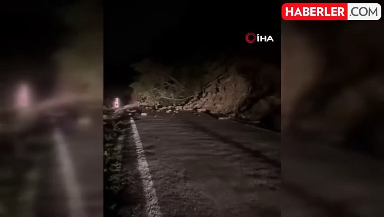 Kastamonu'da Heyelan: Cide-Doğanyurt Yolu Ulaşıma Kapandı