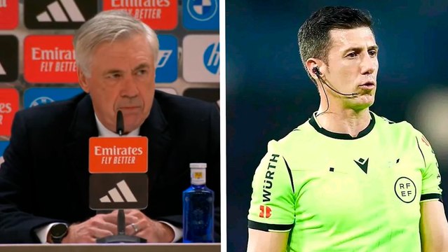 Carlo Ancelotti prefiere guardar silencio sobre el arbitraje en el Real Madrid vs. Atlético de Madrid