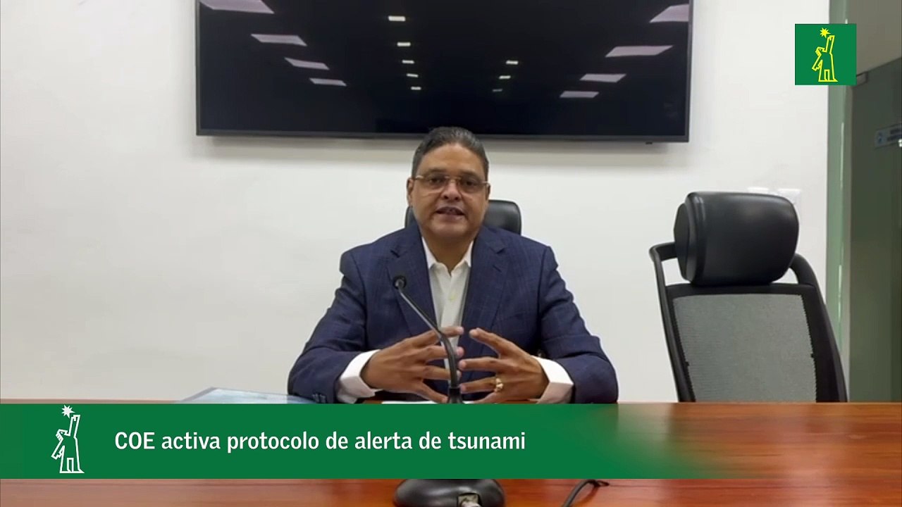 Coe activa protocolo de Tsunami