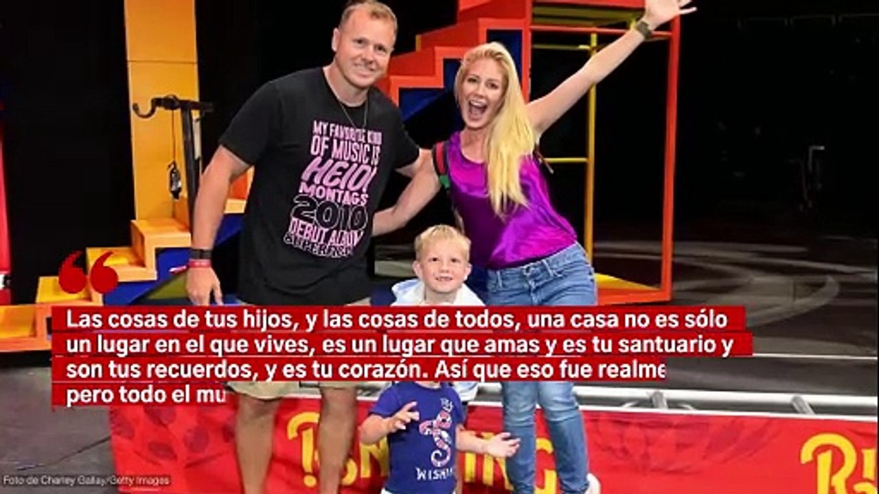 Heidi Montag se pone triste cuando piensa en su casa perdida en los incendios forestales de Los Ángeles