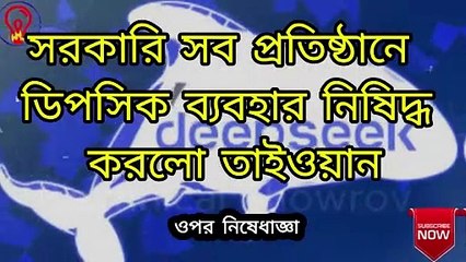 সরকারি সব প্রতিষ্ঠানে ডিপসিক ব্যবহার নিষিদ্ধ করলো