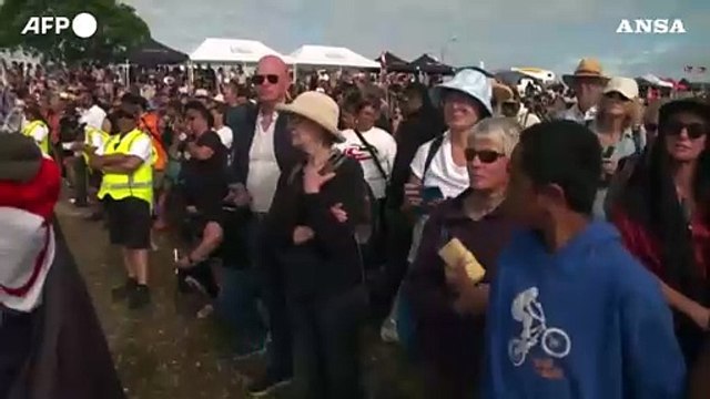 Nuova Zelanda, celebrazioni maori per il Waitangi Day (con protesta)