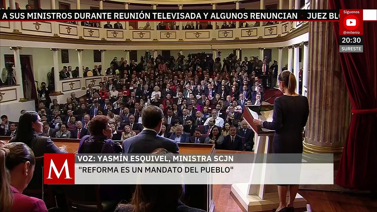 La reforma judicial "pone el ejemplo al mundo d...