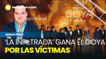 El Goya de la 'La infiltrada' es dedicado a la familia Ordóñez y las víctimas del terrorismo
