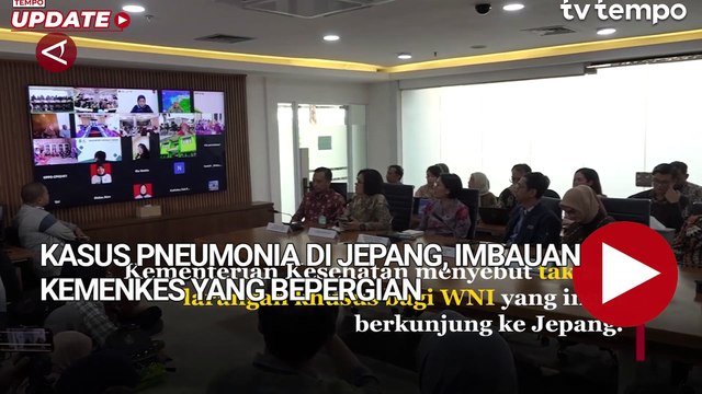 Lonjakan Kasus Pneumonia, Imbauan Kemenkes Soal WNI yang Bepergian ke Jepang