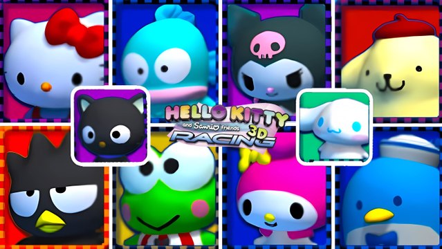 Hello Kitty and Sanrio Friends Racing All Characters (PC, 3DS)