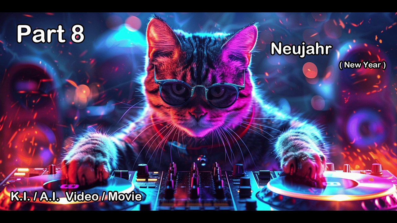AI Cat zu Sylvester Funny Cats Movie A.I. / K.I. Part 8
