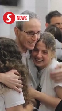 Three more Israeli hostages released by Hamas, happy reunion for them