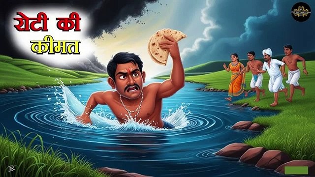 Roti Ki Kimat Hindi Moral Story | Hindi Moral Stories New | Hindi Kahani Cartoons | Hindi Kahaniya