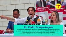 ALCALDE DE GUAYAQUIL SOSTIENE QUE CADA VEZ QUE PEDRO GRANJA PRESENTA UNA DENUNCIA ESTÁ FUNDAMENTADA