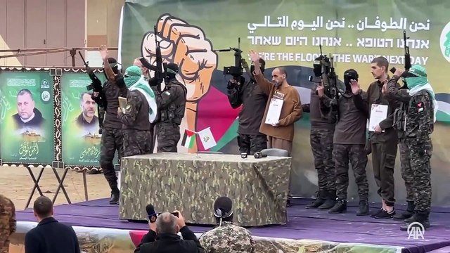 Hamas ile İsrail arasındaki esir takasında 5'inci tur tamamlandı