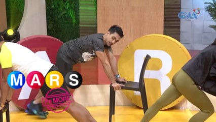 Time to GET FIT with Mike Agassi’s chair exercises! | Mars Pa More
