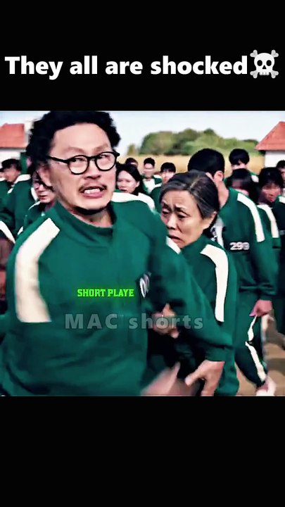 They all are shocked ☠️ #squidgamee #squidgam2