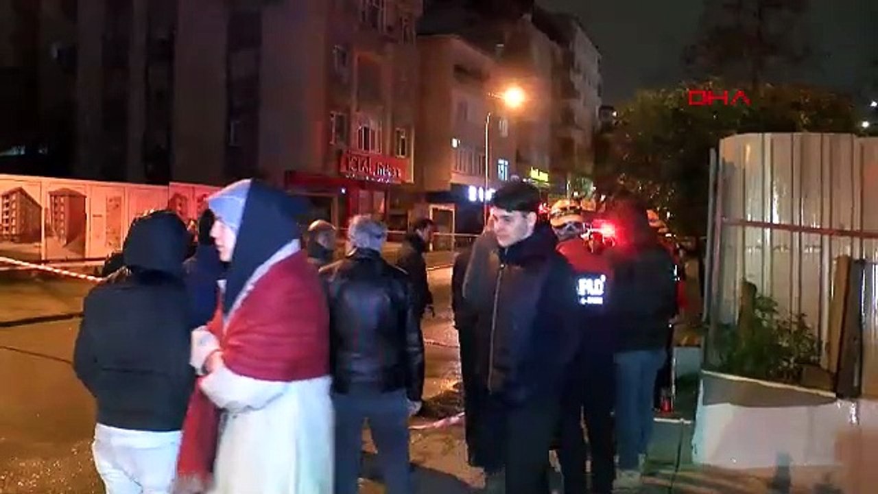 İstanbul'da kabus gecesi: Kolonlarından ses gelen bina tahliye edildi