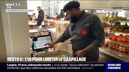 Le restaurant universitaire de Villeneuve-d'Ascq utilise l'intelligence artificielle pour réduire le gaspillage alimentaire