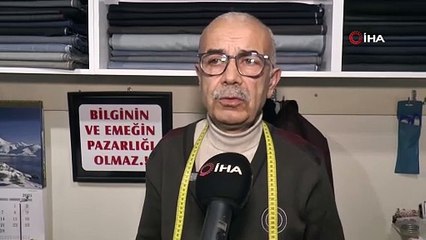 Çocuk yaşta eline aldığı iğne ipliği 56 yıldır bırakmadı