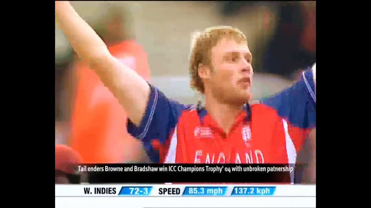 West Indies Crowned Champions | England vs West Indies | ICC Champions Trophy 2004 Final Highlights