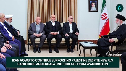 Watch Khamenei's Bold Claims in Tehran Meeting to Hamas Leaders: ‘Overcame Zionist Regime & US...’