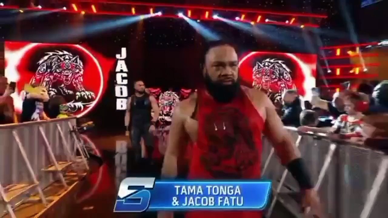 WWE SMACKDAWN 7/2/25 JACOB FATU & TAMA TONGA VS CODY RHODES & JEY USO FULL MATCH