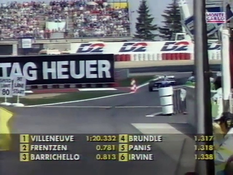 F1 1996_Manche 4_Grand Prix of Europe_Qualifications (en français - Monte-Carlo TMC - Monaco) [RaceFan96]