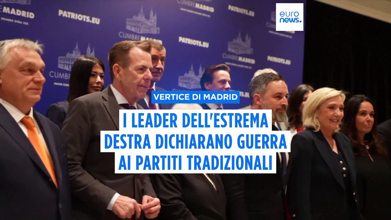 Madrid, Patrioti per l'Europa rilanciano il MEG...
