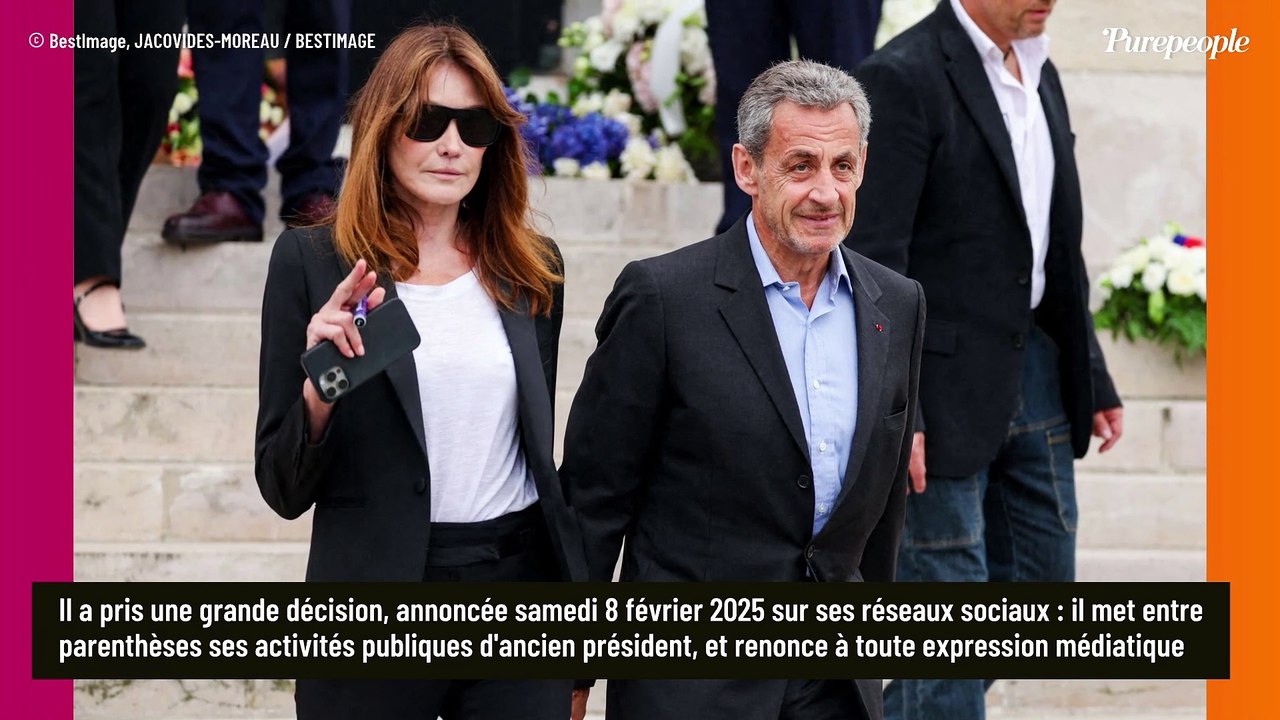 Au lendemain de la pose de son bracelet électronique, Nicolas Sarkozy prend une grande décision : sa femme Carla Bruni réagit dans la foulée