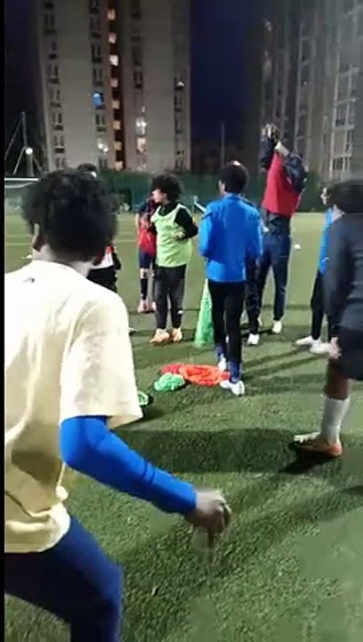 Entraînement U 14.