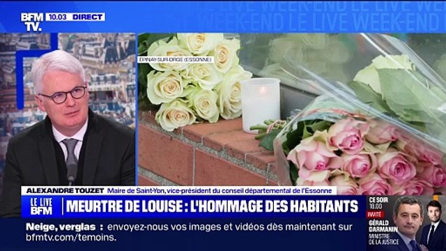 Mort de Louise, 11 ans: Il y a une immense tristesse , assure Alexandre Touzet (maire de Saint-Yon et vice-président du conseil départemental de l'Essonne)