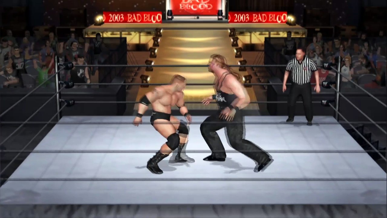 WWE Kevin Nash vs Brock Lesnar SmackDown Here comes the Pain  | PCSX2 emulator Playstation 2
