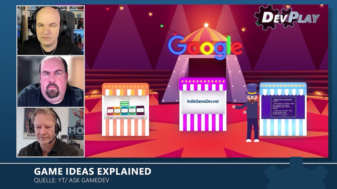 DevPlay: Von der Idee zum Projekt - Wie entsteht ein Spiel?