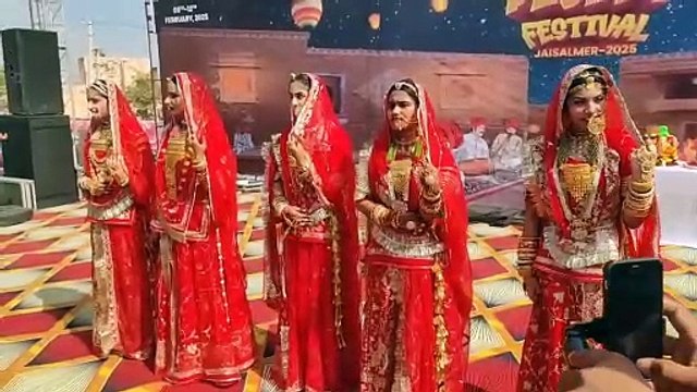 जैसलमेर में मरु महोत्सव का आगाज, वीडियो में देखें धोरों की नगरी का उल्लास