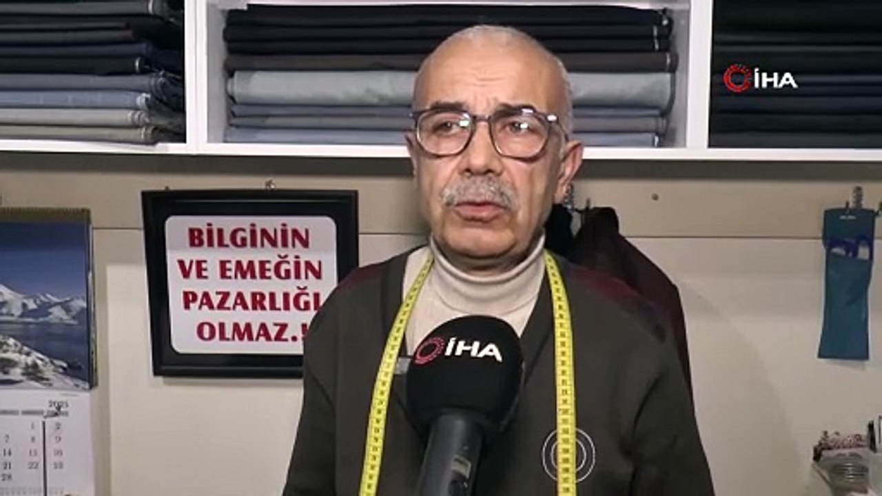 8 yaşında başladı 56 yıldır iğne ipliği bırakmıyor