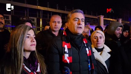 Van Büyükşehir Belediye Eşbaşkanları Neslihan Şedal ve Abdullah Zeydan’dan Vanspor’a yönelik Elazığ’daki saldırıya tepki