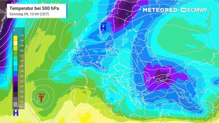 Gefährliches Wetter: Schnee und Eisregen durch Höhentief 🌨️