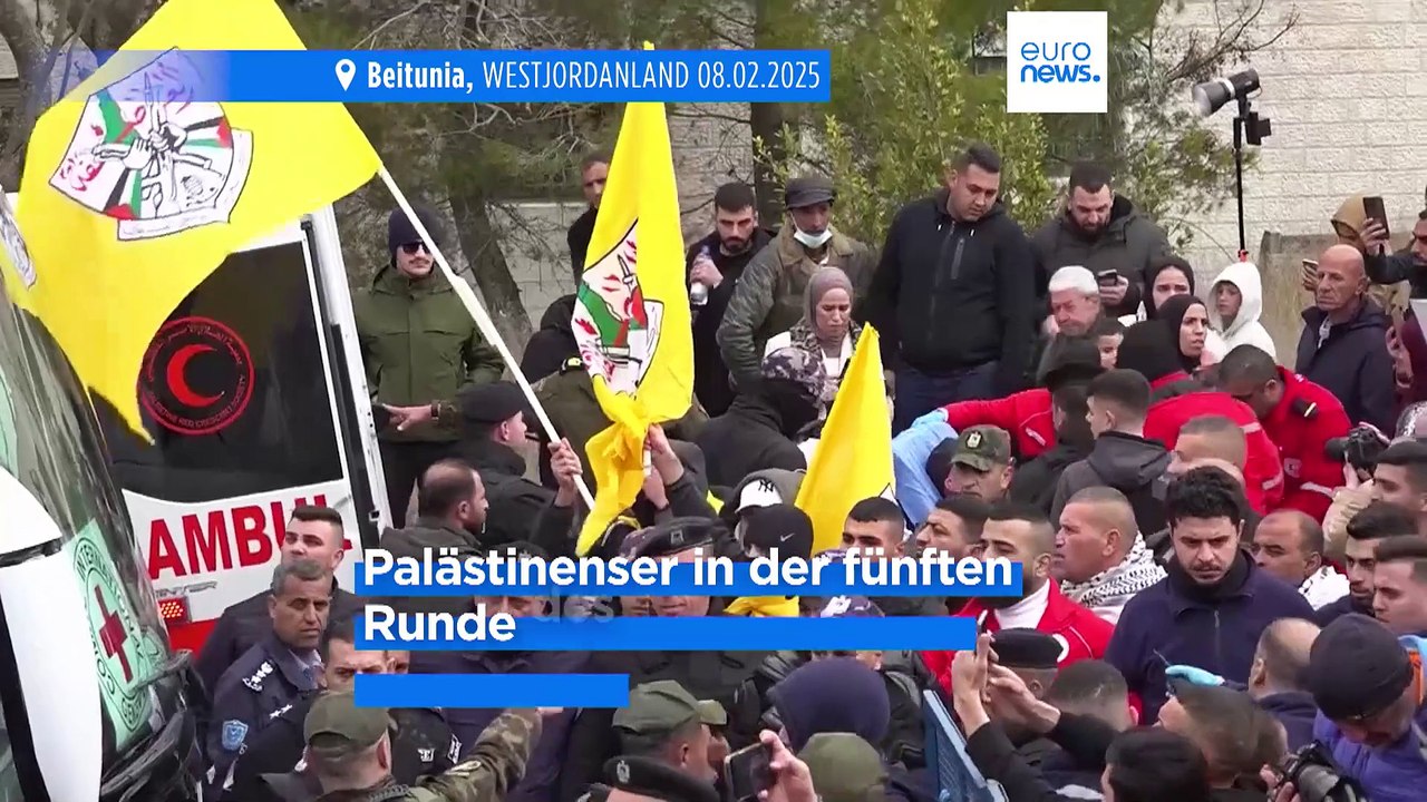 183 palästinensische Gefangene freigelassen