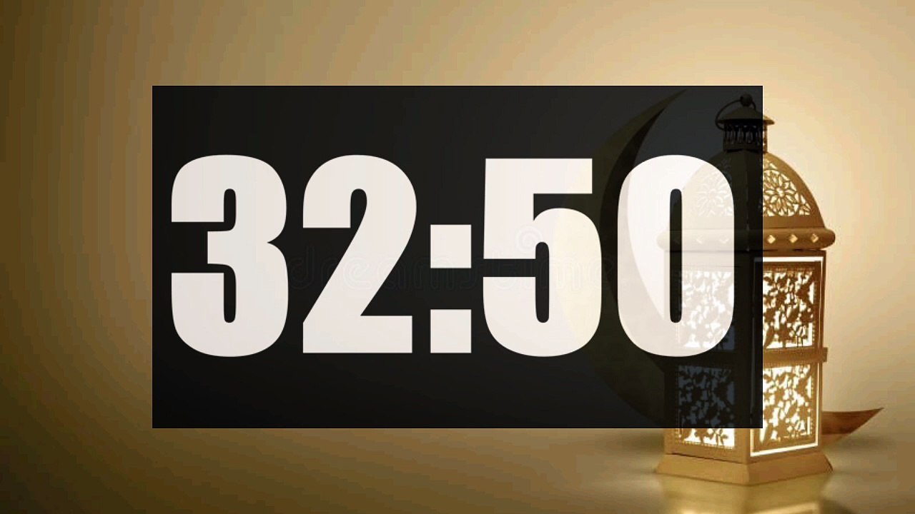 58 Minute Timer | Loud Alarm | Time call