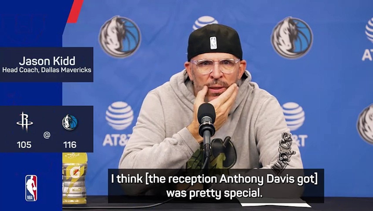 AD is at the Mavericks to win a championship - Kidd