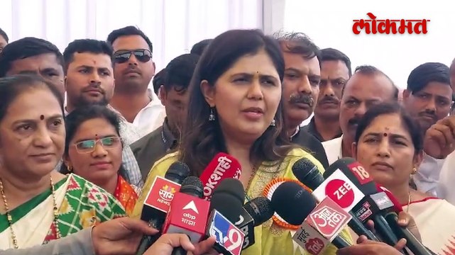 धनंजय मुंडे यांनी राजीनामा द्यावा का पंकजा मुंडे थेट बोलल्या