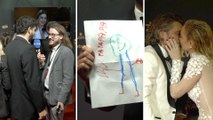 Las reacciones de los ganadores del Goya 2025 en la alfombra roja