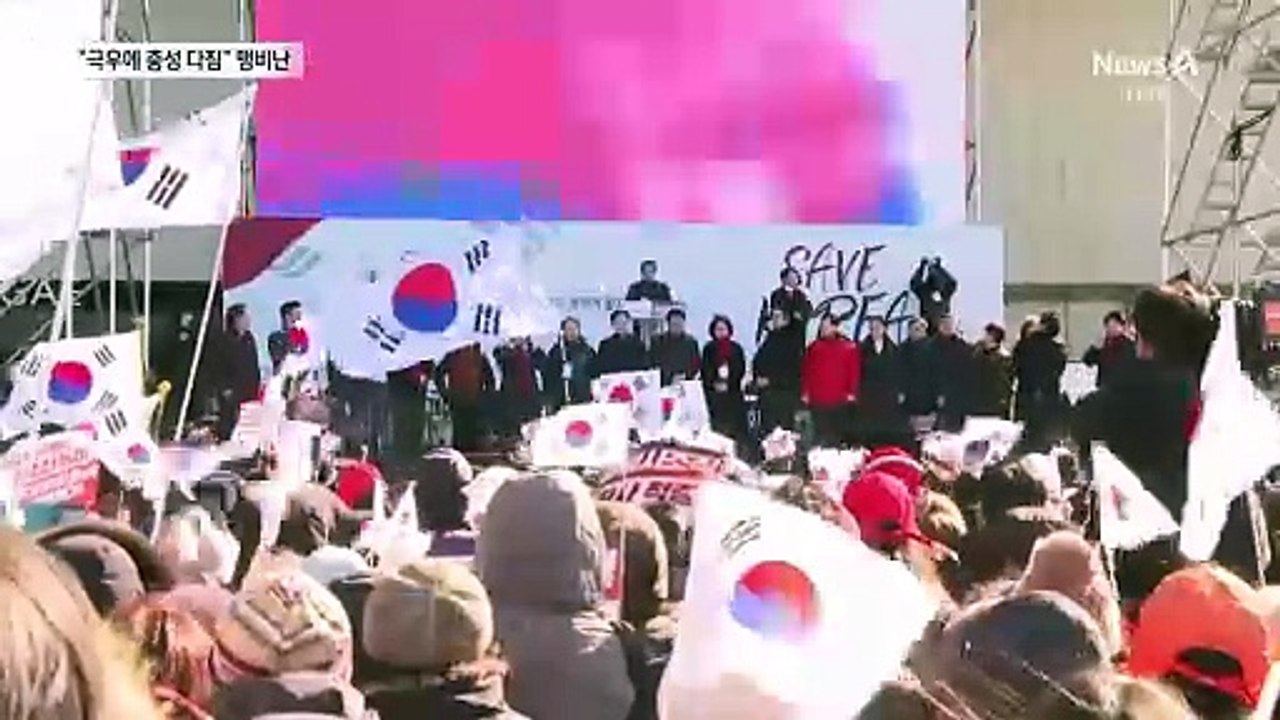 탄핵 반대 집회 참석 두고…민주 “극우 세력에 충성 다짐하나”