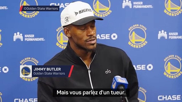 Warriors - Butler : C'est génial de jouer avec quelqu'un comme Steph Curry