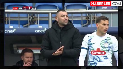 Sebebine çok şaşıracaksınız: Burak Yılmaz, direkt kırmızı kart gördü