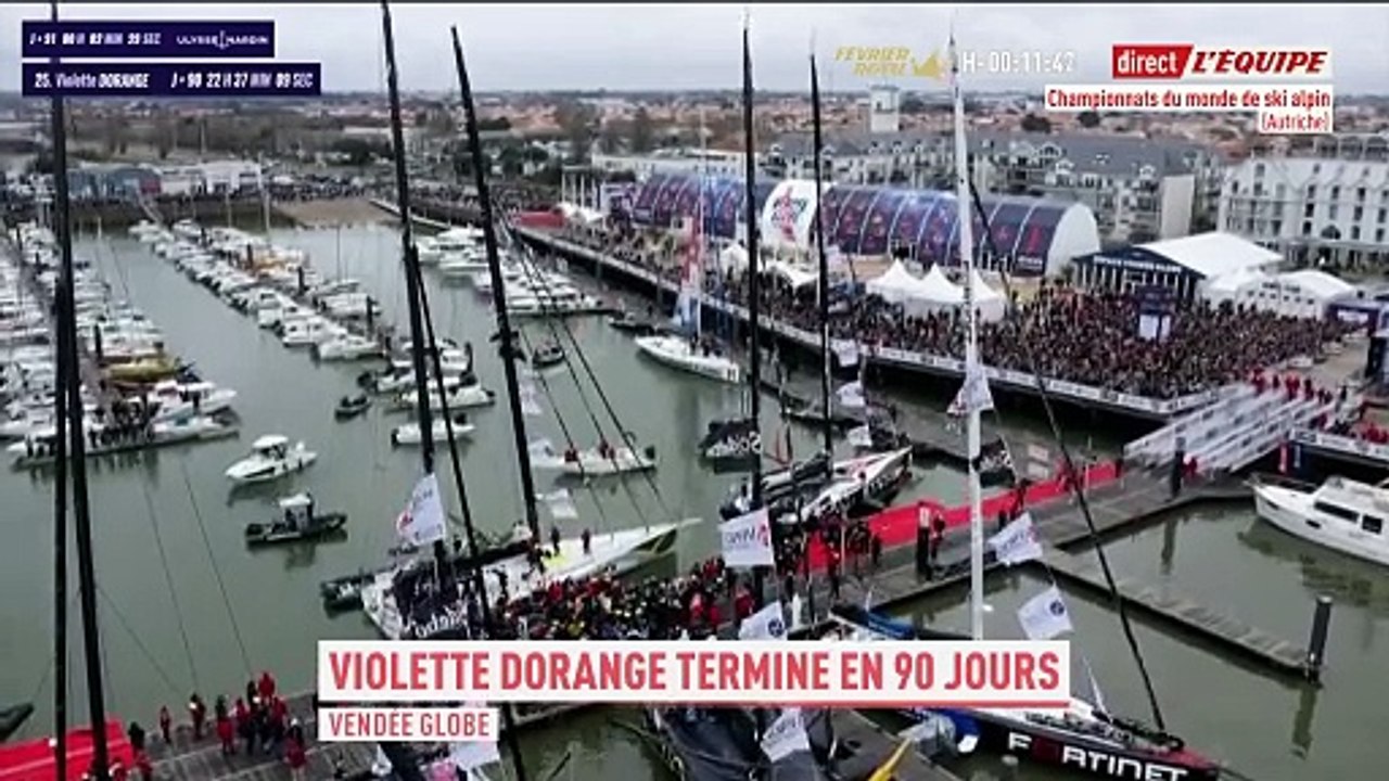 Dorange : « C'était incroyable » - Voile - Vendée Globe