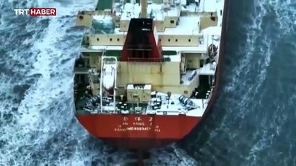 Çinli kargo gemisi Rusya'da karaya oturdu