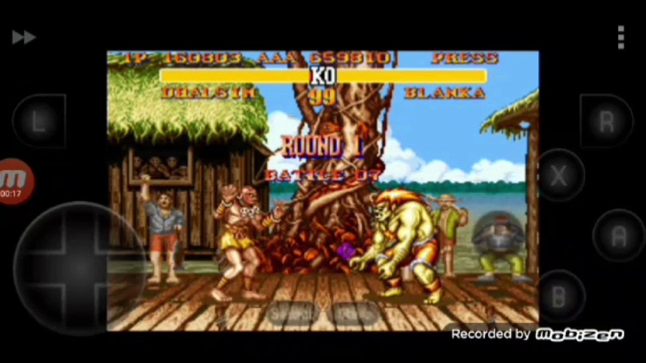Street Fighter II Turbo: Hyper Fighting Dhalsim vs Blanka luta completa