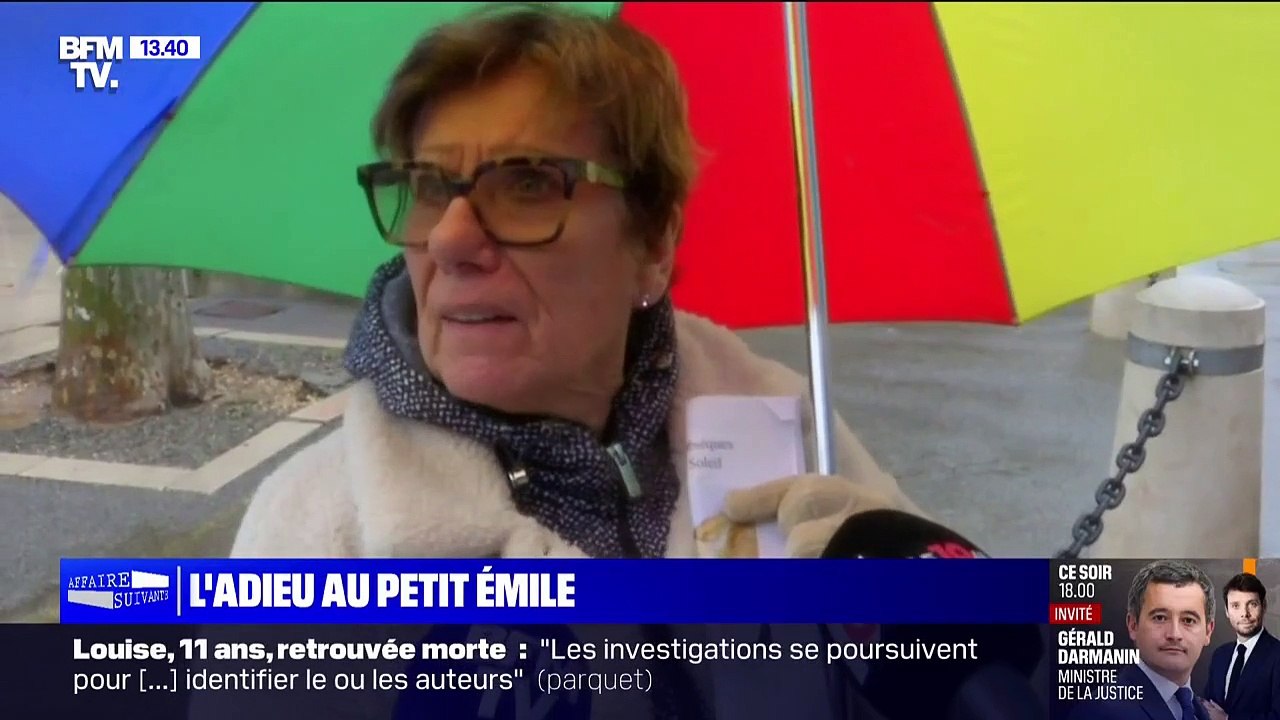 "Le temps du silence doit laisser place à celui de la vérité": après avoir rendu un dernier hommage au petit Émile, la famille exige des réponses