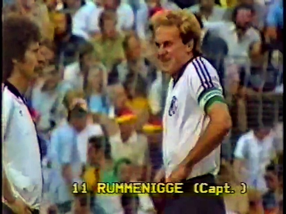 FIFA World Cup 1982 Germany FR v Spain 02 July 1982