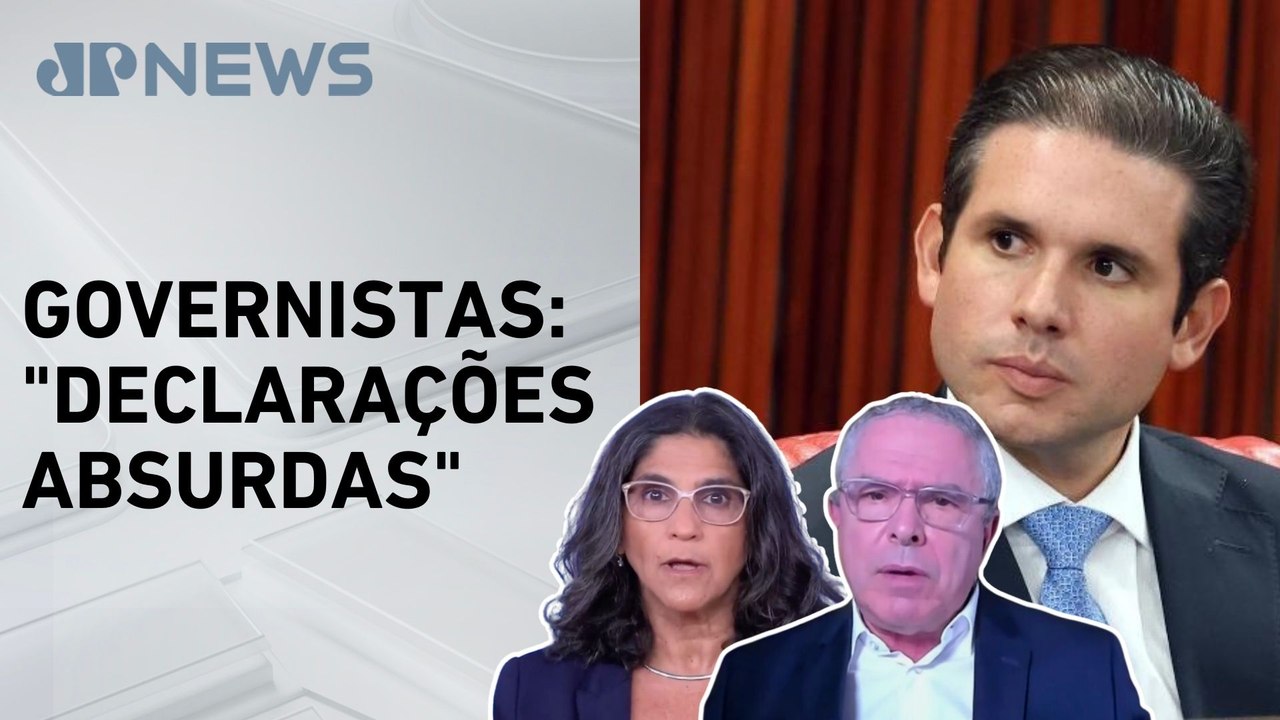 Governistas criticam falas de Hugo Motta sobre atos de 8 de janeiro; comentaristas analisam